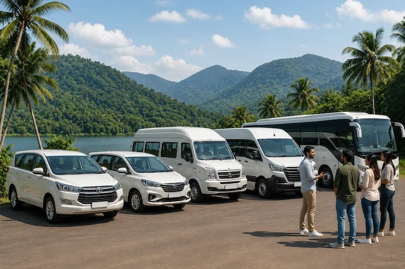 Car, Traveller, Urbania, or Bus: Which Vehicle Should You Book?