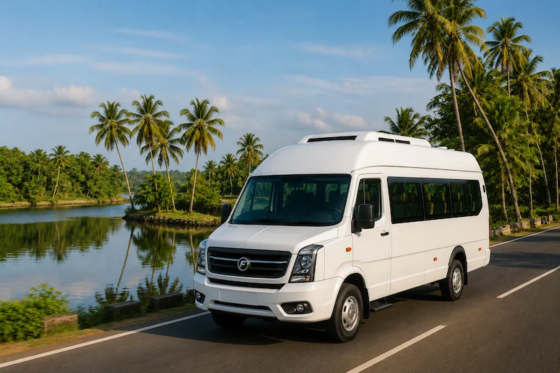 20 Seater Traveller cab option