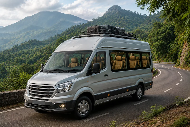 16 Seater Normal Urbania With Carrier cab option