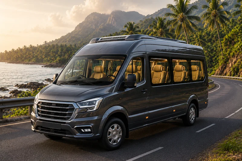 10 Seater 1+1 Urbania Maharaja Seat cab option